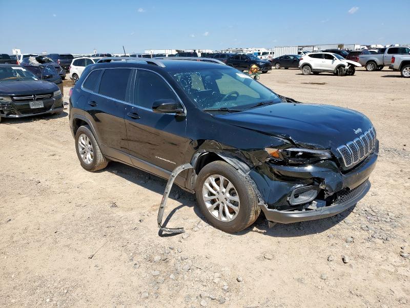 1C4PJLCB0KD307884 - 2019 JEEP CHEROKEE LATITUDE შავი ფოტო 4