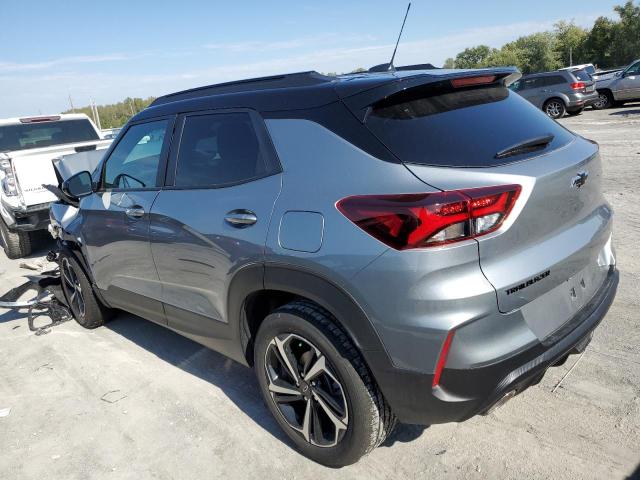 KL79MTSL2PB081857 - 2023 CHEVROLET TRAILBLAZE RS GRAY photo 2