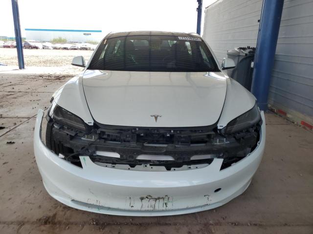 5YJ3E1EA4RF785546 - 2024 TESLA MODEL 3 WHITE photo 5