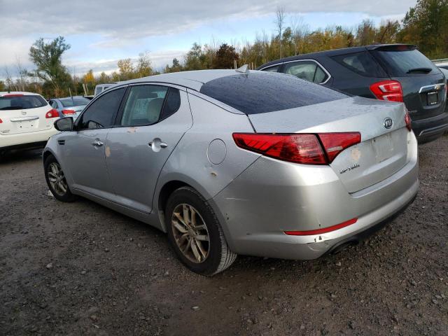 5XXGM4A72CG015690 - 2012 KIA OPTIMA LX SILVER photo 2