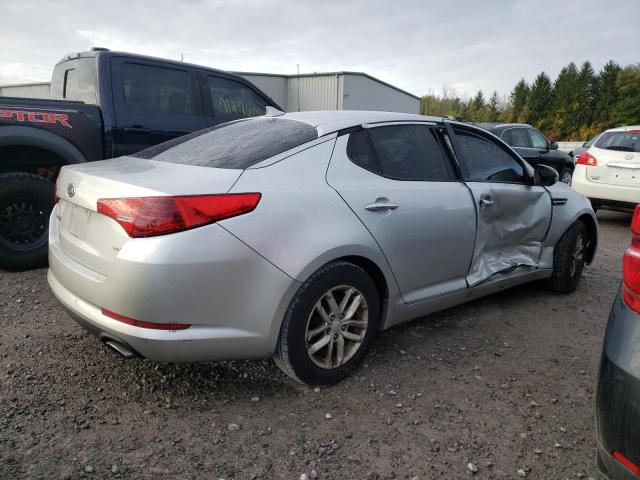 5XXGM4A72CG015690 - 2012 KIA OPTIMA LX SILVER photo 3