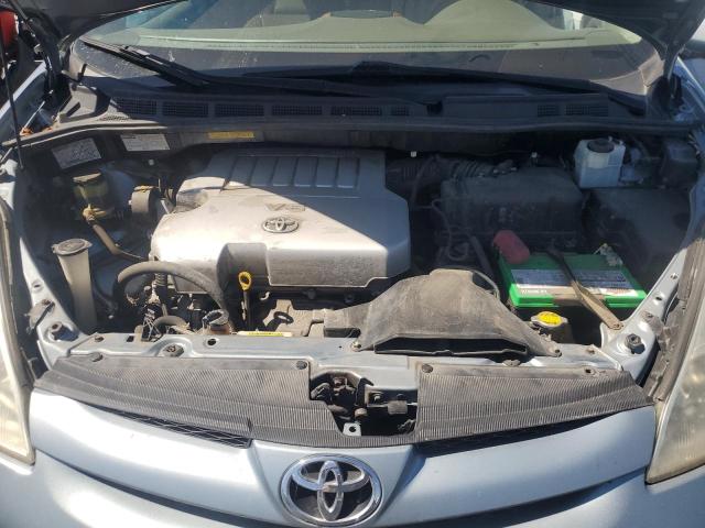 5TDYK4CC9AS322595 - 2010 TOYOTA SIENNA XLE 蓝色 照片 12