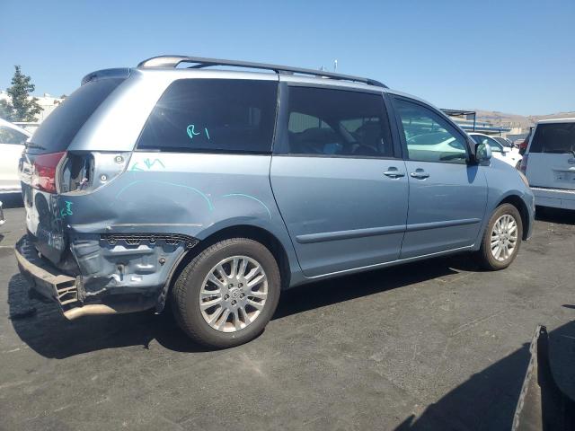 5TDYK4CC9AS322595 - 2010 TOYOTA SIENNA XLE 蓝色 照片 3