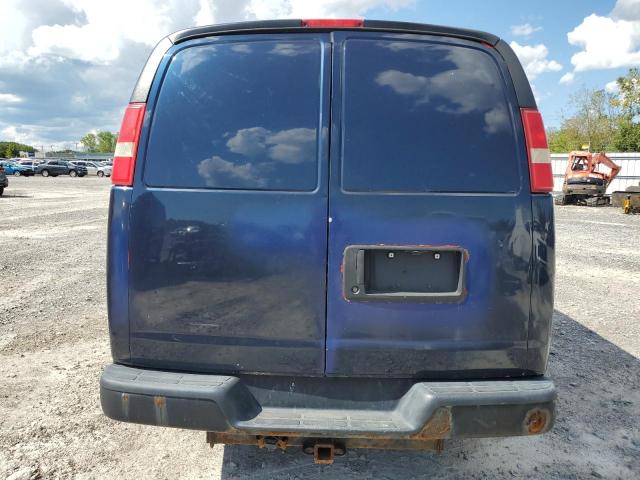 1GCZGTCG7B1116628 - 2011 CHEV EXPRESS G3500 BLUE photo 6