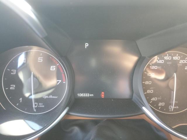 ZARFAEDN4H7535805 - 2017 ALFA ROMEO GIULIA Q4 შავი ფოტო 9