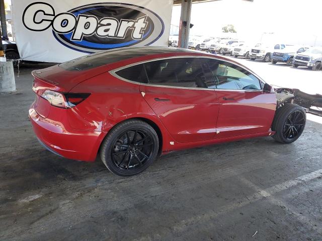 5YJ3E1EA5JF043130 - 2018 TESLA MODEL 3 Կարմիր լուսանկար 3