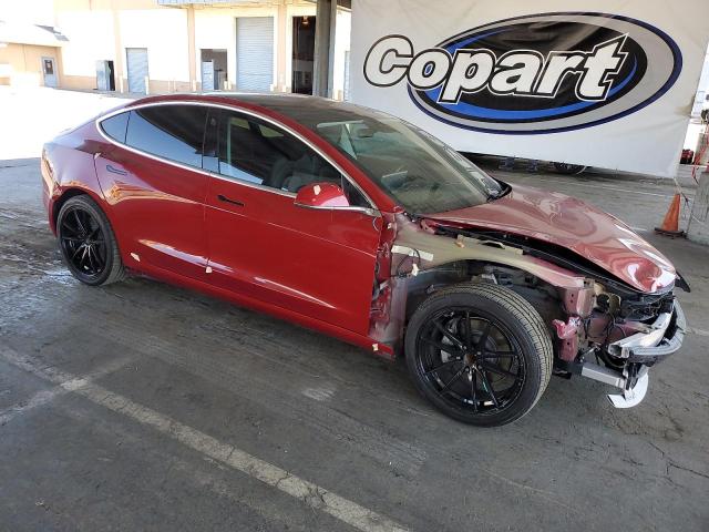 5YJ3E1EA5JF043130 - 2018 TESLA MODEL 3 Կարմիր լուսանկար 4