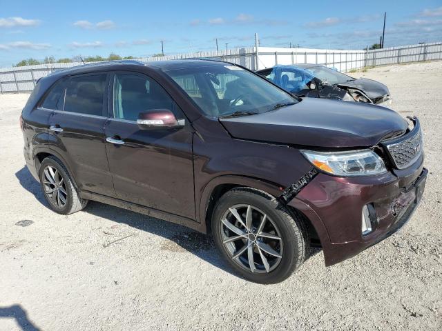 5XYKW4A7XFG584713 - 2015 KIA SORENTO SX BURGUNDY photo 4