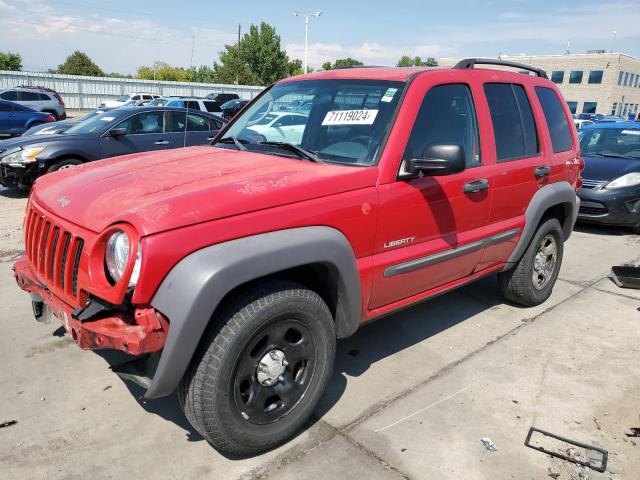 2004 JEEP LIBERTY SPORT, 