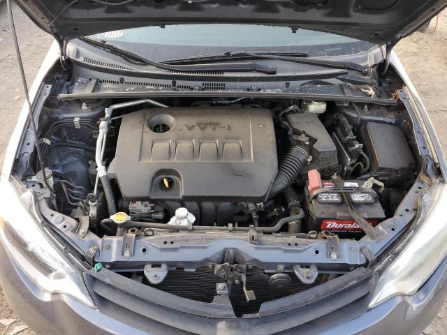 5YFBURHE2GP527717 - 2016 TOYOTA COROLLA L GRAY photo 11