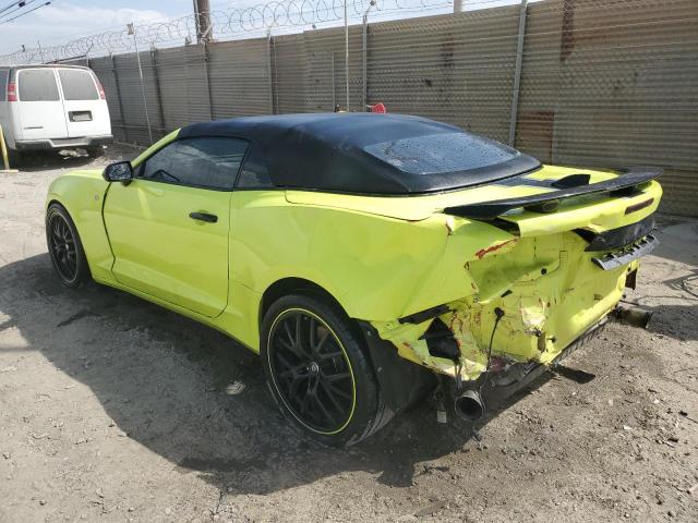1G1FB3DX7J0120286 - 2018 CHEVROLET CAMARO LT Grün Foto 2