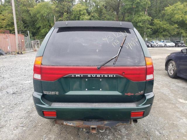 JA4MT31H3XP032144 - 1999 MITSUBISHI MONTERO SPORT LS GREEN photo 6