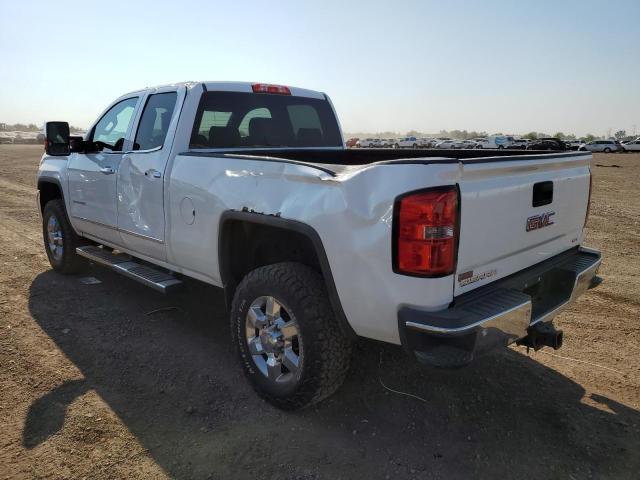 1GT22ZEG2FZ550012 - 2015 GMC SIERRA K2500 SLT WHITE photo 2