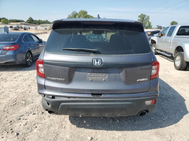 5FNYF8H53MB007726 - 2021 HONDA PASSPORT EXL ნაცრისფერი ფოტო 6