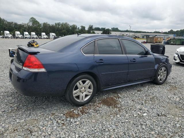 2G1WB5EK0B1173061 - 2011 CHEVROLET IMPALA LT BLUE photo 3