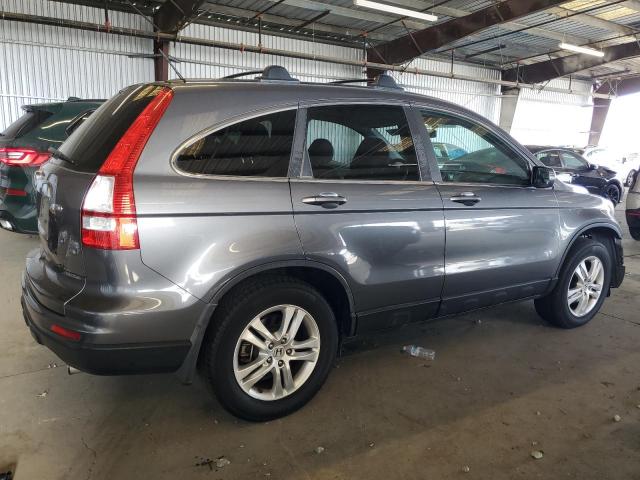 5J6RE4H71AL054936 - 2010 HONDA CR-V EXL GRAY photo 3