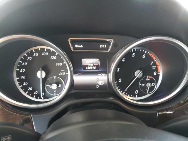 4JGDA5HB2FA614144 - 2015 MERCEDES-BENZ ML 350 4MATIC WHITE photo 9