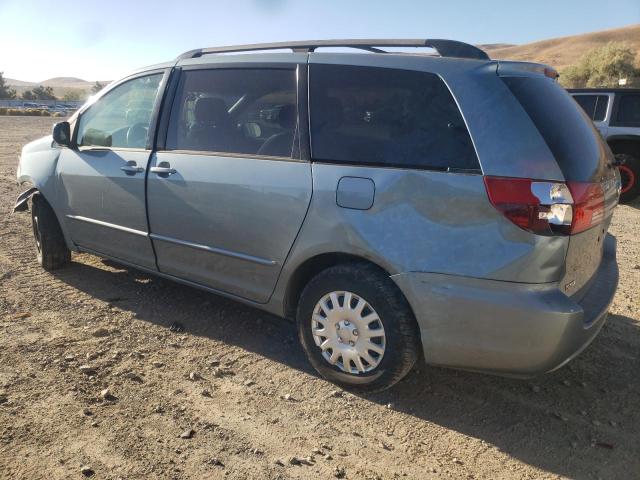 5TDZA23C55S343770 - 2005 TOYOTA SIENNA CE TURQUOISE photo 2