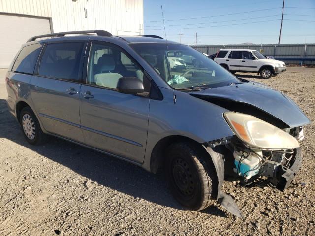 5TDZA23C55S343770 - 2005 TOYOTA SIENNA CE TURQUOISE photo 4