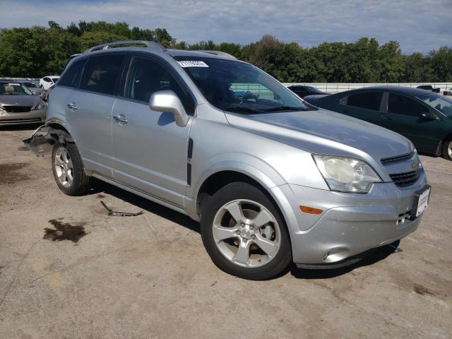 3GNAL3EK0ES644161 - 2014 CHEVROLET CAPTIVA LT SILVER photo 4