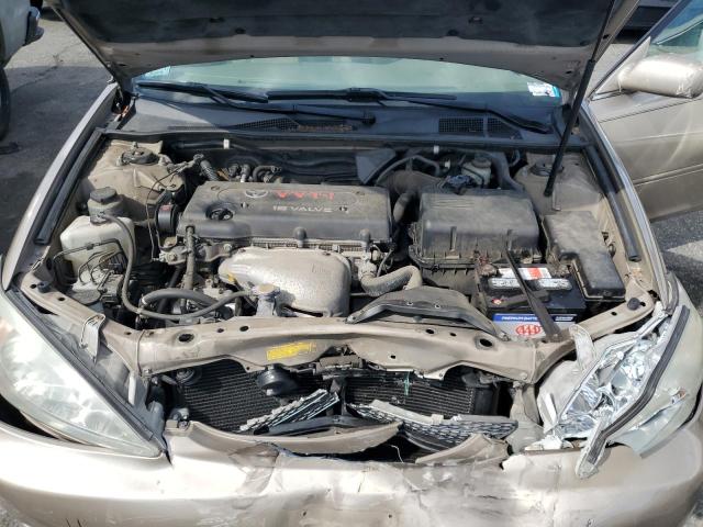 4T1BE32K82U033491 - 2002 TOYOTA CAMRY LE GOLD photo 11