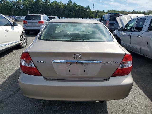 4T1BE32K82U033491 - 2002 TOYOTA CAMRY LE GOLD photo 6