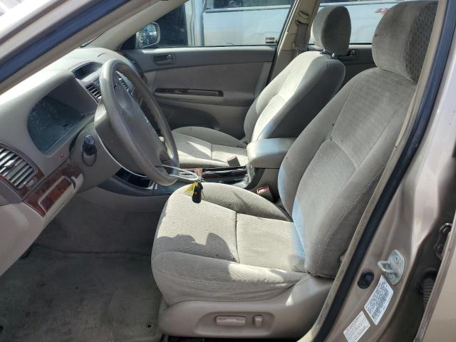 4T1BE32K82U033491 - 2002 TOYOTA CAMRY LE GOLD photo 7