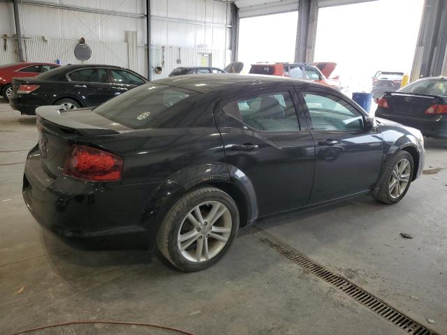 1C3CDZCB6CN311611 - 2012 DODGE AVENGER SXT BLACK photo 3