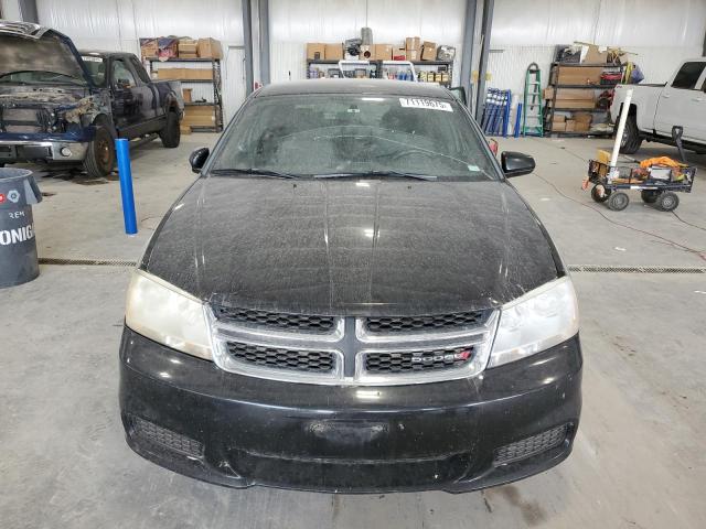 1C3CDZCB6CN311611 - 2012 DODGE AVENGER SXT BLACK photo 5
