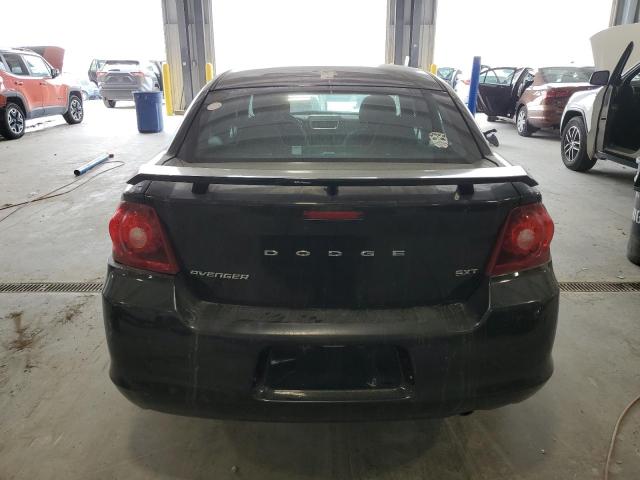 1C3CDZCB6CN311611 - 2012 DODGE AVENGER SXT BLACK photo 6