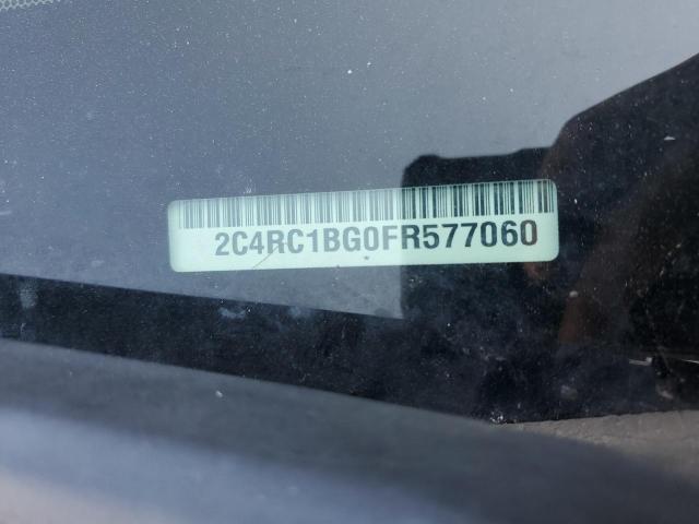 2C4RC1BG0FR577060 - 2015 CHRYSLER TOWN & COU TOURING WHITE photo 12