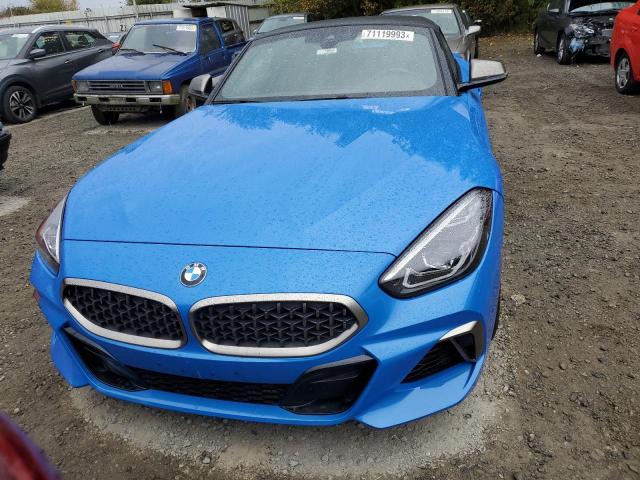 WBAHF9C00LWW46705 - 2020 BMW Z4 M40I BLUE photo 5