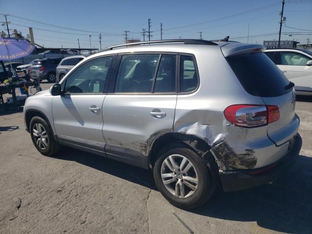WVGAV7AX2HK025682 - 2017 VOLKSWAGEN TIGUAN S SILVER photo 2