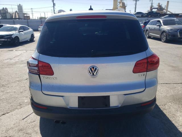 WVGAV7AX2HK025682 - 2017 VOLKSWAGEN TIGUAN S SILVER photo 6