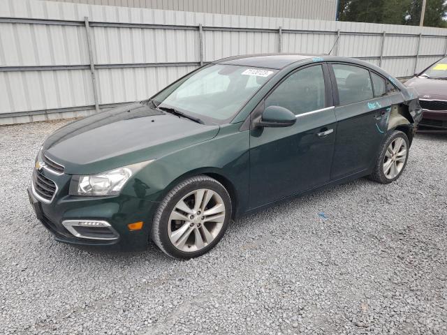 1G1PG5SB6F7190188 - 2015 CHEVROLET CRUZE LTZ GREEN photo 1