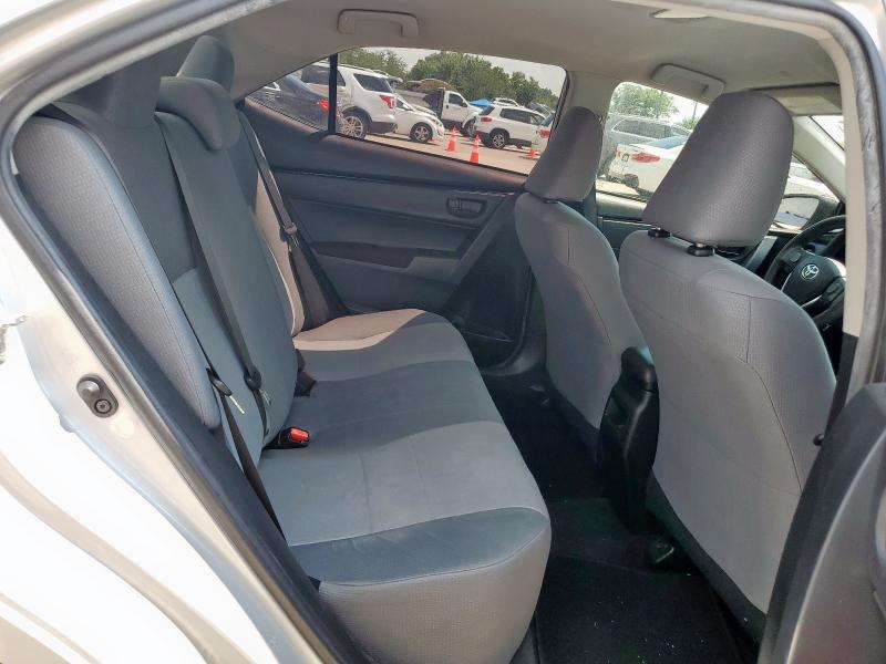 5YFBURHE7KP900601 - 2019 TOYOTA COROLLA L ვერცხლისფერი ფოტო 10