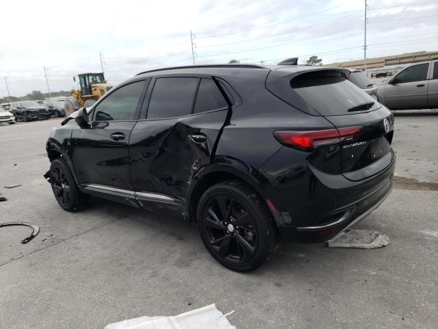 LRBFZNR4XMD111137 - 2021 BUICK ENVISION ESSENCE BLACK photo 2