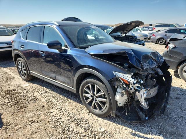 JM3KFBDL1H0161614 - 2017 MAZDA CX-5 GRAND TOURING BLUE photo 4