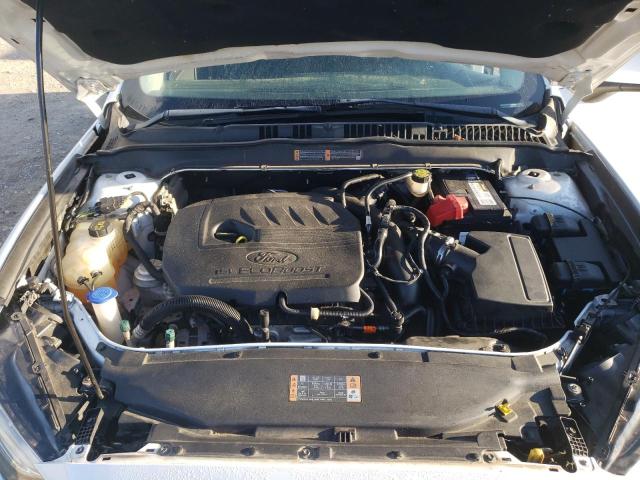 3FA6P0HD2HR272998 - 2017 FORD FUSION SE WHITE photo 11