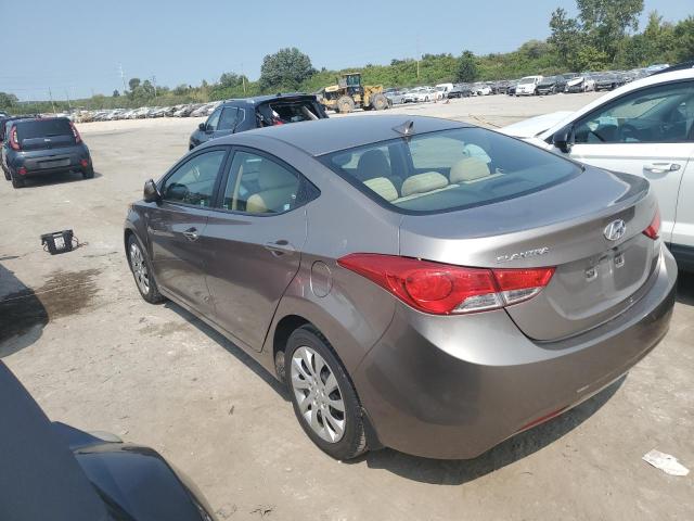 5NPDH4AE4DH199722 - 2013 HYUNDAI ELANTRA GLS GRAY photo 2