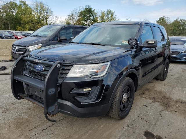 1FM5K8AR6GGA52418 - 2016 FORD EXPLORER POLICE INTERCEPTOR BLACK photo 1