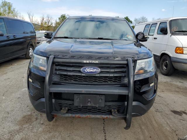 1FM5K8AR6GGA52418 - 2016 FORD EXPLORER POLICE INTERCEPTOR BLACK photo 5