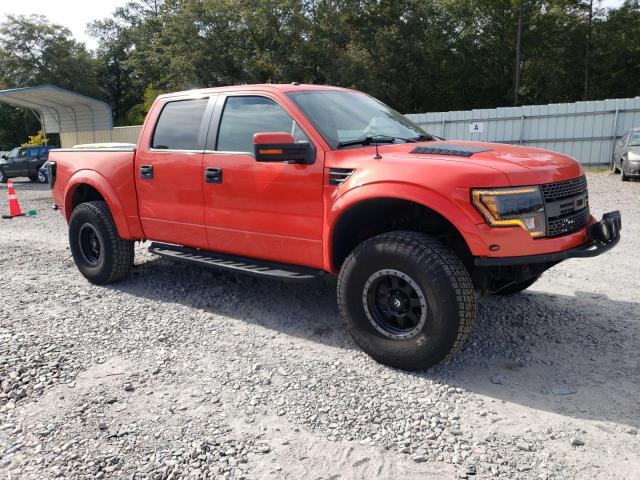 1FTFW1R67BFB76081 - 2011 FORD F150 SVT RAPTOR RED photo 4