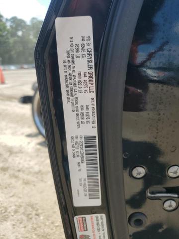 2C3CDYCJ3DH666036 - 2013 DODGE CHALLENGER SRT-8 BLACK photo 12