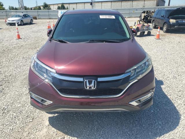 5J6RM4H54GL095555 - 2016 HONDA CR-V EX MAROON photo 5