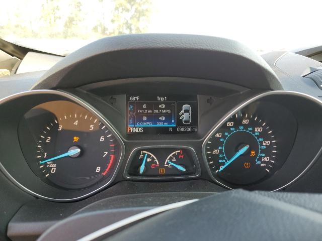 1FMCU0F76GUC66708 - 2016 FORD ESCAPE S WHITE photo 9