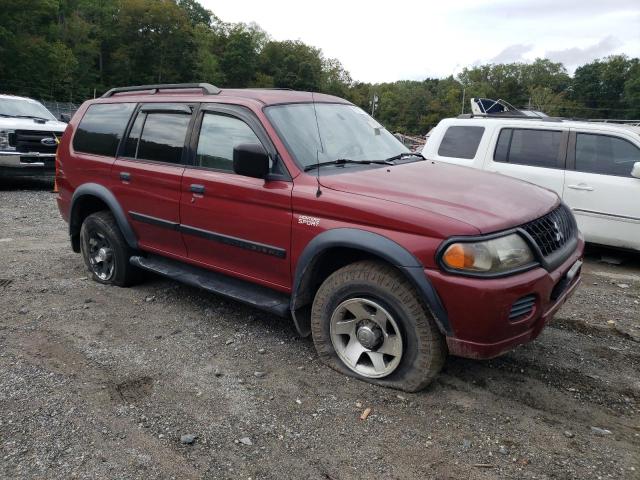 JA4LS21H33J031842 - 2003 MITSUBISHI MONTERO SPORT ES BURGUNDY photo 4