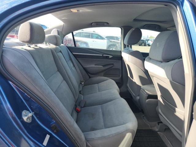 2HGFA16839H529334 - 2009 HONDA CIVIC EX BLUE photo 10
