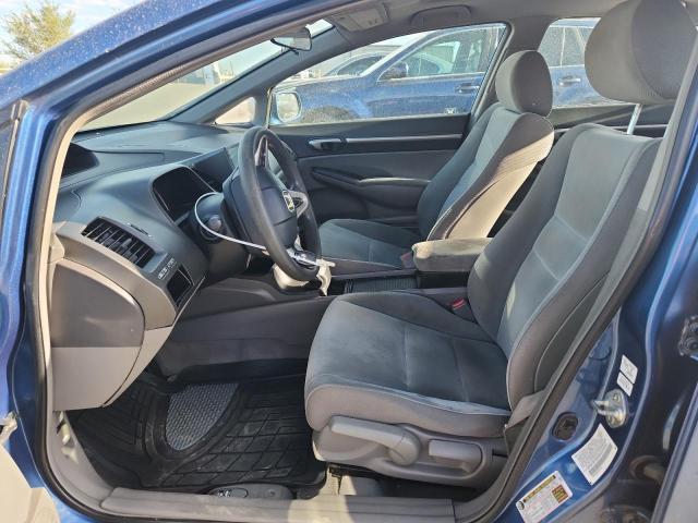 2HGFA16839H529334 - 2009 HONDA CIVIC EX BLUE photo 7