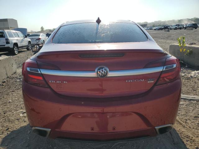 2G4GT5GX3F9173477 - 2015 BUICK REGAL GS 红色 照片 6